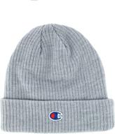 🧣 stay warm in style with the champion ribbed knit cap - cs4003 logo