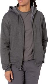 img 4 attached to Hanes EcoSmart Fleece Hoodie X Large Men's Clothing