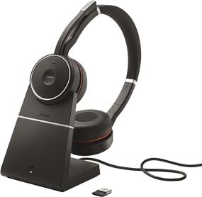 img 4 attached to 🎧 Беспроводная гарнитура Jabra Evolve 75 UC: стереозвук с динамиками мирового класса, активный шумоподавляющий микрофон и весь день автономной работы батареи - Купить сейчас!