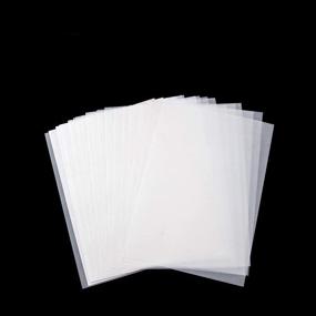 img 4 attached to 📐 Waybas 100 PCS Tracing Paper: A4 Size Artists Trace Paper - White Translucent Sketching Paper for Pencil, Ink, Marker - Calligraphy, Architecture Transfer (8.5 X 11.5 Inch)