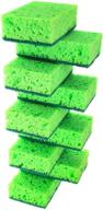 🧽 european-made okleen green multi-use scrub sponge – 9 pack, 4.3x2.8x1.4 inches – odorless, heavy duty, non-scratch fiber – best, durable, delicate, porous, non-cellulose kitchen sponges and scrubbers logo