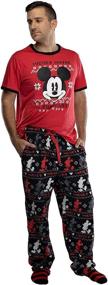 img 4 attached to Disney Mickey Mouse Fairisle Pajama