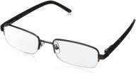 foster grant lyden rectangular reading glasses for men logo