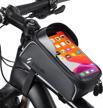 bicycle waterproof cycling touch screen sun visor logo
