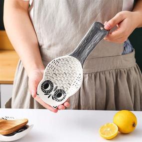 img 3 attached to 🍳 Ceramic Kitchen Spoon Holder with Spatula