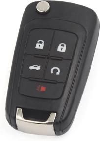 img 4 attached to 🔑 Upgraded Replacement Keyless Entry Remote Control Car Key Fob for Buick OHT01060512 5bt