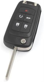 img 2 attached to 🔑 Upgraded Replacement Keyless Entry Remote Control Car Key Fob for Buick OHT01060512 5bt