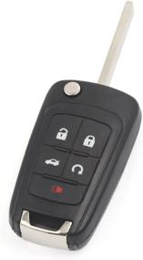 img 3 attached to 🔑 Upgraded Replacement Keyless Entry Remote Control Car Key Fob for Buick OHT01060512 5bt