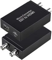 sdi to hdmi converter: high-performance adapter with auto format detection and audio de-embedding logo