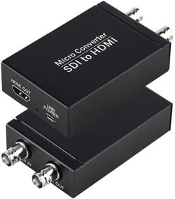 img 4 attached to SDI to HDMI Converter: High-Performance Adapter with Auto Format Detection and Audio De-embedding