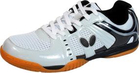 img 3 attached to Men's Butterfly Trynex Table Tennis Shoes