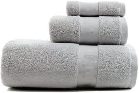 img 1 attached to 🛀 Placid Gray Wescott Bath Towel by Lauren Ralph Lauren