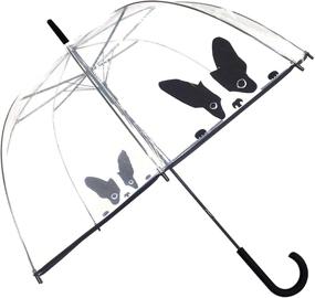 img 3 attached to ☂️ SMATI Stick: The Ultimate Automatic Clear Umbrella for Rainy Days