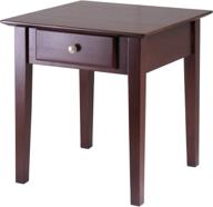 🌟 winsome wood rochester occasional table - antique walnut: timeless elegance for your space логотип