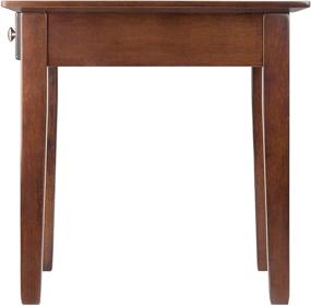 img 2 attached to 🌟 Winsome Wood Rochester Occasional Table - Antique Walnut: Timeless Elegance for Your Space