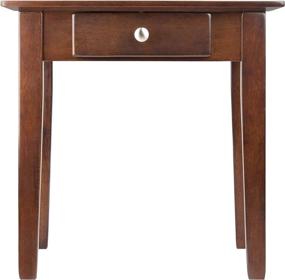 img 3 attached to 🌟 Winsome Wood Rochester Occasional Table - Antique Walnut: Timeless Elegance for Your Space