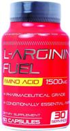 💪 l-arginine топливо - чистый l-arginine 1500мг нитрик оксидный усилитель * фармацевтический класс для улучшения синтеза оксида азота, увеличения выносливости, мышечной силы, васкулярности и легкой восстановления энергии - 60 капсул произведено в сша. логотип