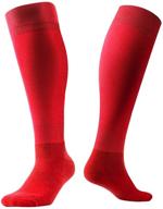 🧦 soccer socks: premium kneel high athletic socks for adults & youth logo