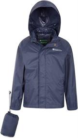 img 1 attached to Mountain Warehouse Jacket Waterproof Childrens Boys' Clothing : Jackets & Coats