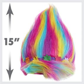 img 1 attached to 🌈 DREAMWORKS TROLLS World Troll Rific Rainbow: Unleash the Vibrant Magic!