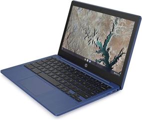 img 3 attached to 🔵 Renewed HP Chromebook 11a-na0030nr 2020 Model - Specs, Features, and Indigo Blue Design