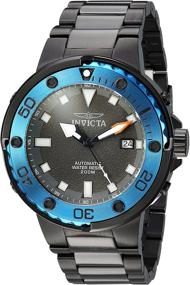 img 4 attached to ⌚ Pro Diver Stainless Steel Automatic-self-Winding Watch for Men by Invicta, Stainless-Steel Strap, Black, 26 (Model: 24466)