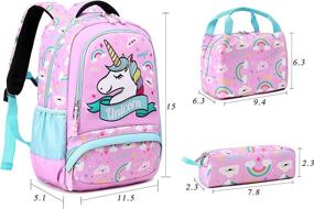 img 2 attached to Backpacks Unicorn Backpack School Bookbag Backpacks in Kids' Backpacks