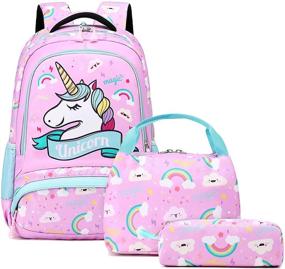 img 4 attached to Backpacks Unicorn Backpack School Bookbag Backpacks in Kids' Backpacks