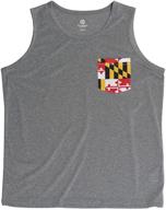 maryland souvenir shoulder covalent 👕 activewear for men's clothing and active логотип