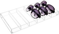 mygift premium acrylic sunglasses organizer logo