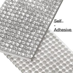 img 2 attached to Self Adhesive Crystal Rhinestone Decoration Rhinestones Sewing