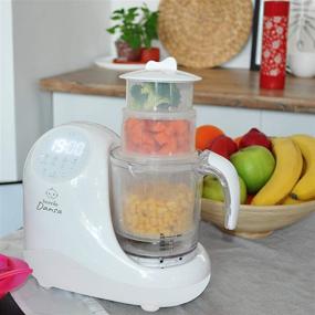 img 3 attached to 8-in-1 Baby Food Maker: Chopper, Grinder, Steamer, Blender - All-in-One Processor for Toddlers - Steam, Blend, 🍼 Chop, Disinfect, Clean - 20 Oz Tritan Stirring Cup - Touch Control Panel - Auto Shut-Off - 110V Only