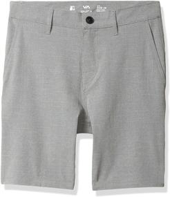 img 3 attached to RVCA Balance Hybrid Short for Boys in Classic Black - Enhanced SEO