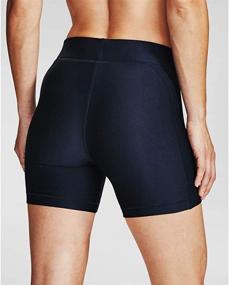 img 1 attached to 🩳 Stay Cool and Comfy with Under Armour Women's HeatGear Middy Shorts