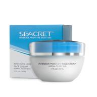 💦 seacret intensive moisture face cream: unveiling the minerals from the dead sea, 1.7 fl.oz! logo