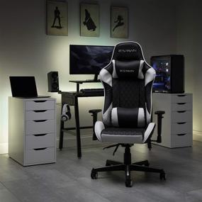 img 1 attached to 🪑 White Respawn RSP-100 Racing Style Gaming Chair