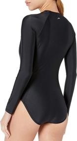 img 1 attached to Speedo Long Sleeve Onepiece X Small Sports & Fitness