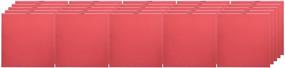 img 1 attached to Bazzill 300874 Grenadine Red 12X12 Cardstock, 80Lb, Pack of Four