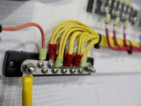 img 2 attached to 🔌 Blue Sea Systems 100 Amp Mini BusBar: Compact Power Distribution Solution