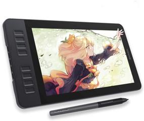 img 4 attached to 🎨 GAOMON PD1161 11.6" Drawing Pen Display with Tilt Support, 8192 Levels Pressure Sensitivity, Battery-Free Pen AP50, and 8 Shortcut Keys