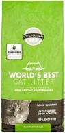 🐾 highly efficient clumping formula: world's best cat litter, 15-lb logo