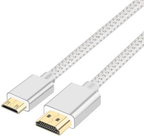 img 4 attached to Стандарт HDMI，UseBean Алюминий с нейлоновой оплеткой