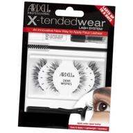 💁 ardell individual lashes x-tended wear - demi wispies: enhance your look with long-lasting flawless eyelashes logo