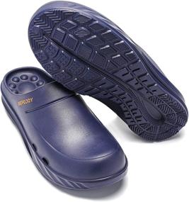 img 1 attached to 👣 Cushioned Support Garden Sandals by BEPOJOY