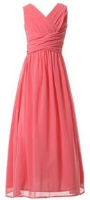 img 4 attached to 🌹 Adorable Junior Bridesmaid Girls' Clothing: Happy Rose Dresses