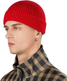 img 3 attached to Vidsel Fisherman Trawler Knitted Skullies Outdoor Recreation