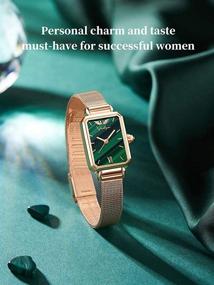 img 3 attached to Часы UNUORS Fashion Classic Stainless Women's Watches