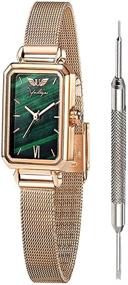 img 4 attached to Часы UNUORS Fashion Classic Stainless Women's Watches