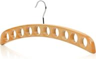 hangerworld premium wooden scarf hanger: organize your closet with style логотип