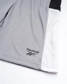 img 1 attached to 👕 Essential Reebok 3-Piece Athletic Tee Shirt Heather Set for Boys